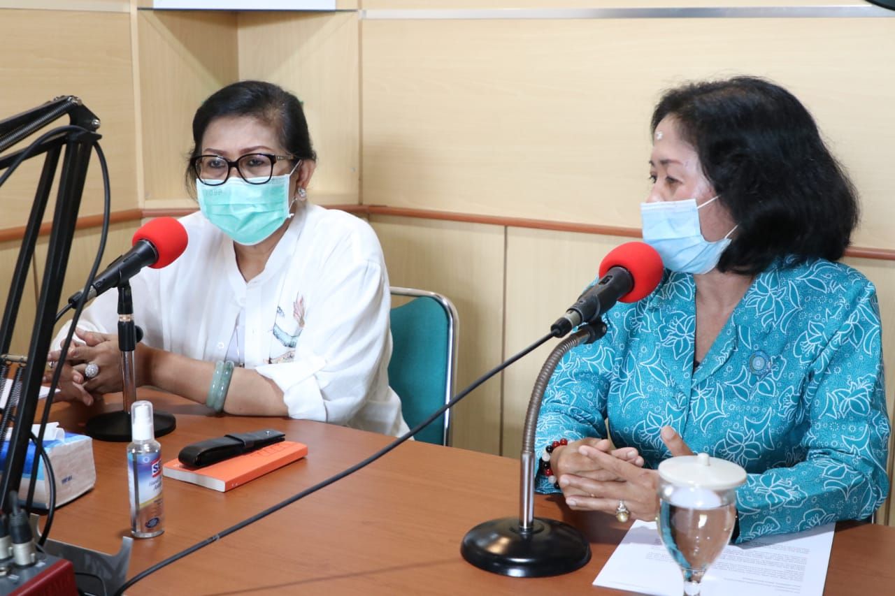 podiumnews.com-Ny. Putri Koster: IRT Tetap Kreatif Meski Beban Tanggung Jawab Bertambah Masa Pendemi